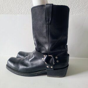 Durango Black Ride Tec Full Grain Leather Harness Motorcycle Biker Boot Men's 12